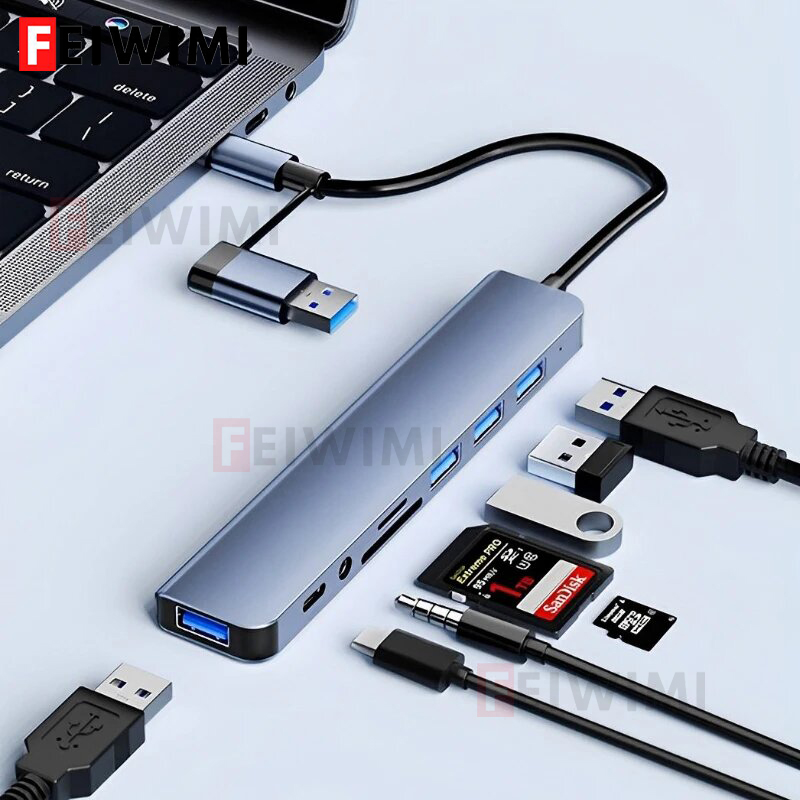 Smart Home Hub 2 - 8 in 2 Port USB C