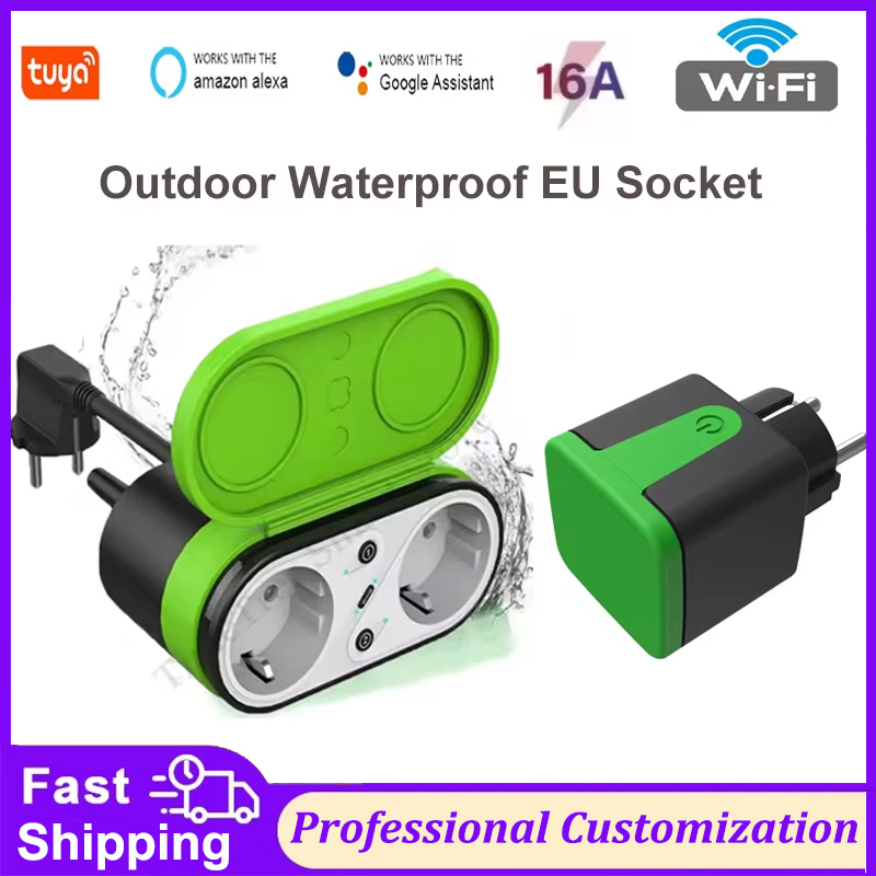 Smart Home Life - Tuya EU 16A Wifi Smart Outdoor