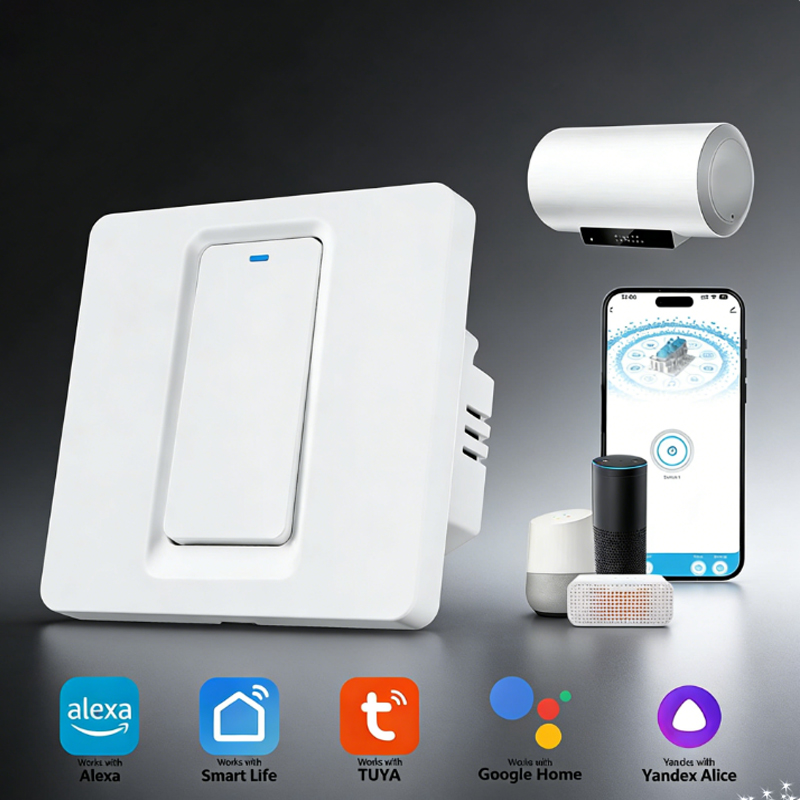Smart Home Life - Smart Water Heater Switch/WiFi&Bluetooth Touch Control