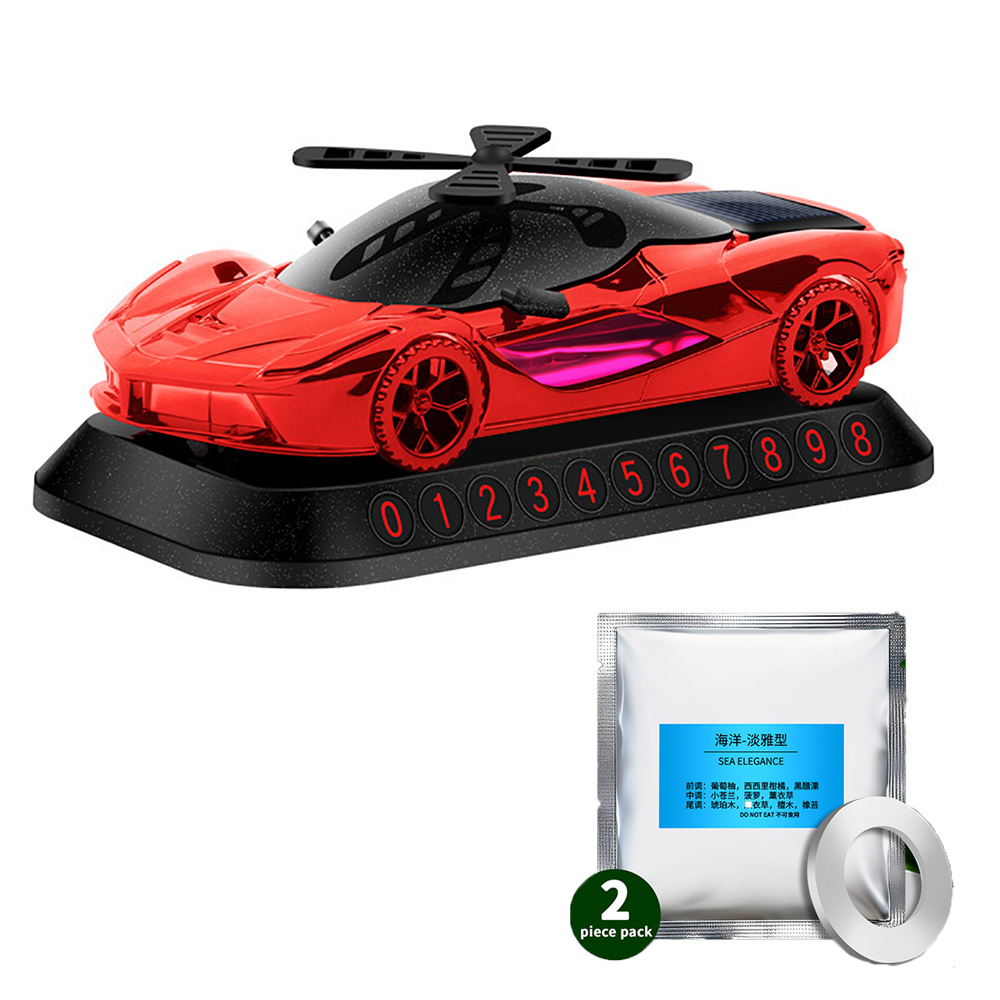 Smart Home Interior - Solar car ornaments aromatherapy latest decoration