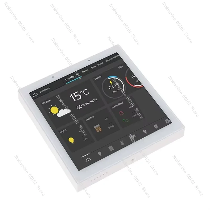 Smart Home Panel - Quad‑Core 4‑Inch KNX Android Wall‑Mount Touch