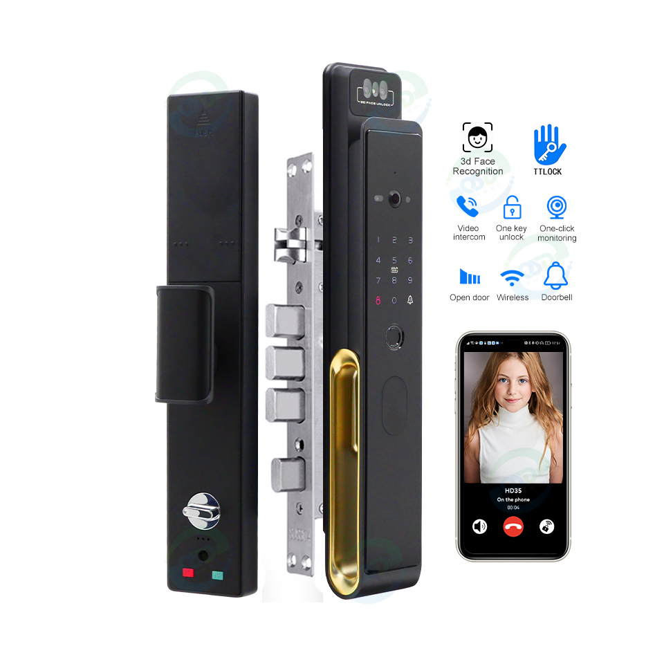Video Doorbell - WiFi Video Intercom Face Door Lock