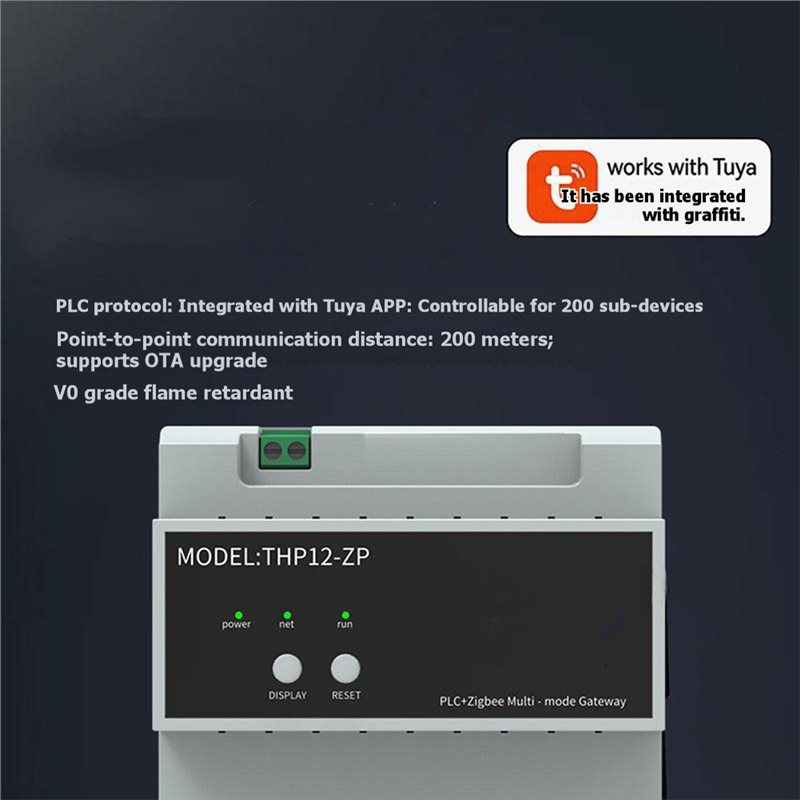 Smart Home With Plc - Best-Zigbee Wired Multi-Mode PLC Gateway Tuya
