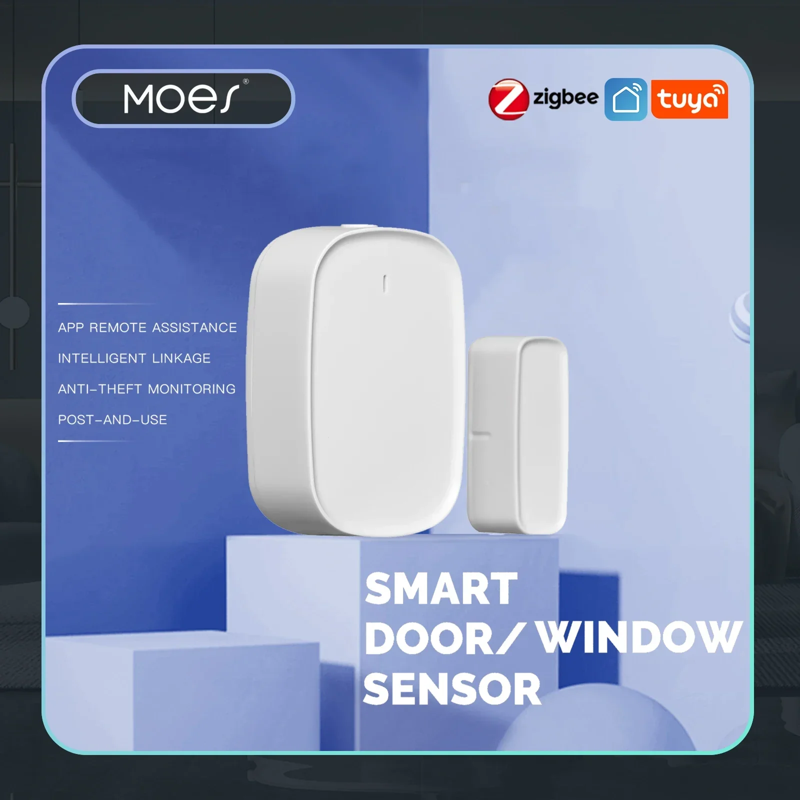 Smart Outdoor Plug - MOES Tuya ZigBee/Wifi Smart Window Door