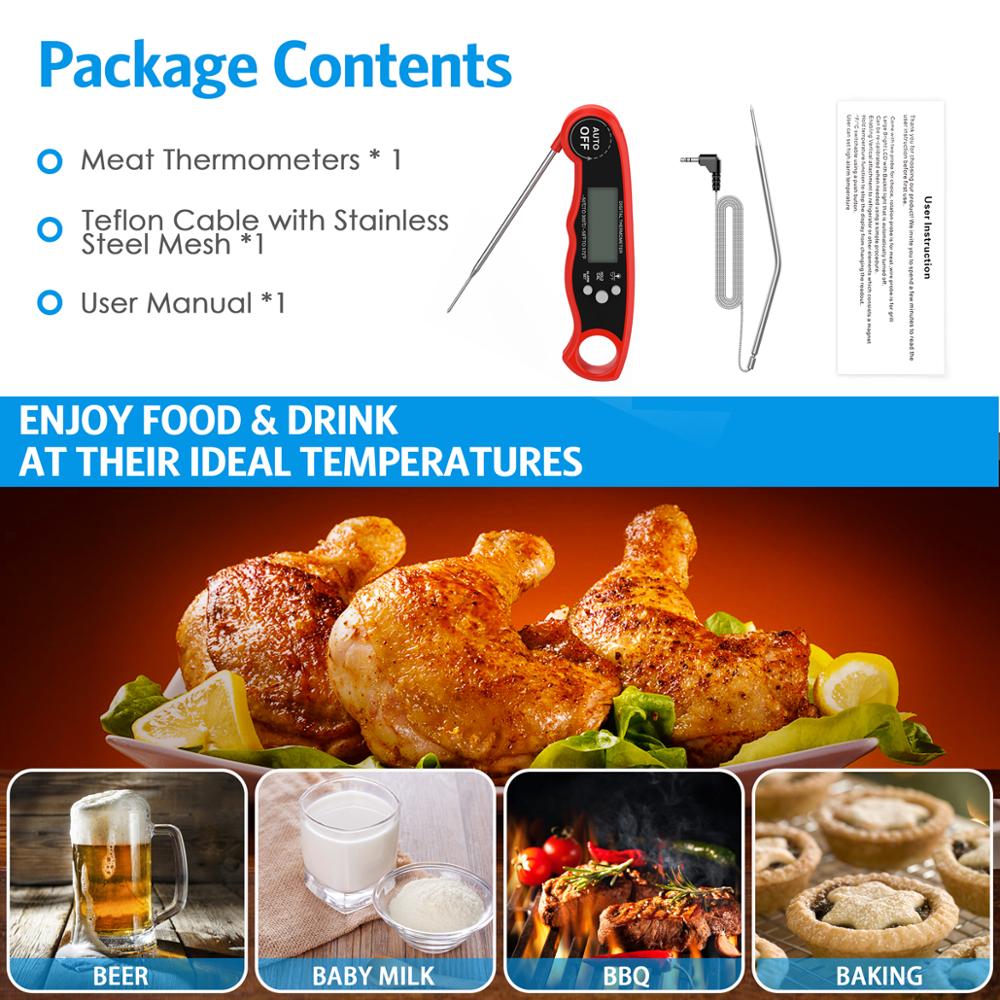 ORIA Food Thermometer Digital  - Smart Home Utensils 评论和价格