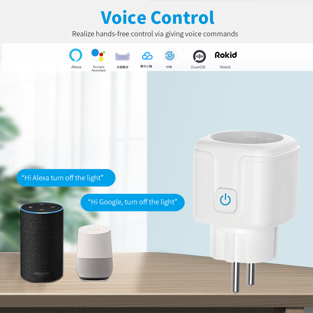 Work With TUYA Smart Plug WiFi - Smart Outdoor Plug 评论和价格