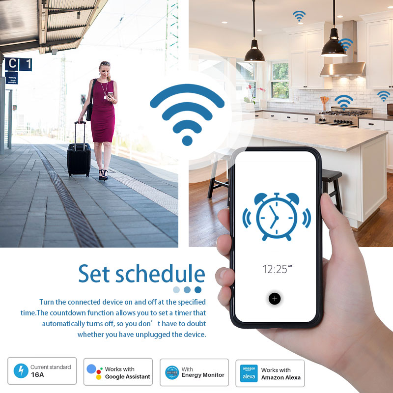 Work With TUYA Smart Plug WiFi - Smart Outdoor Plug 评论和价格