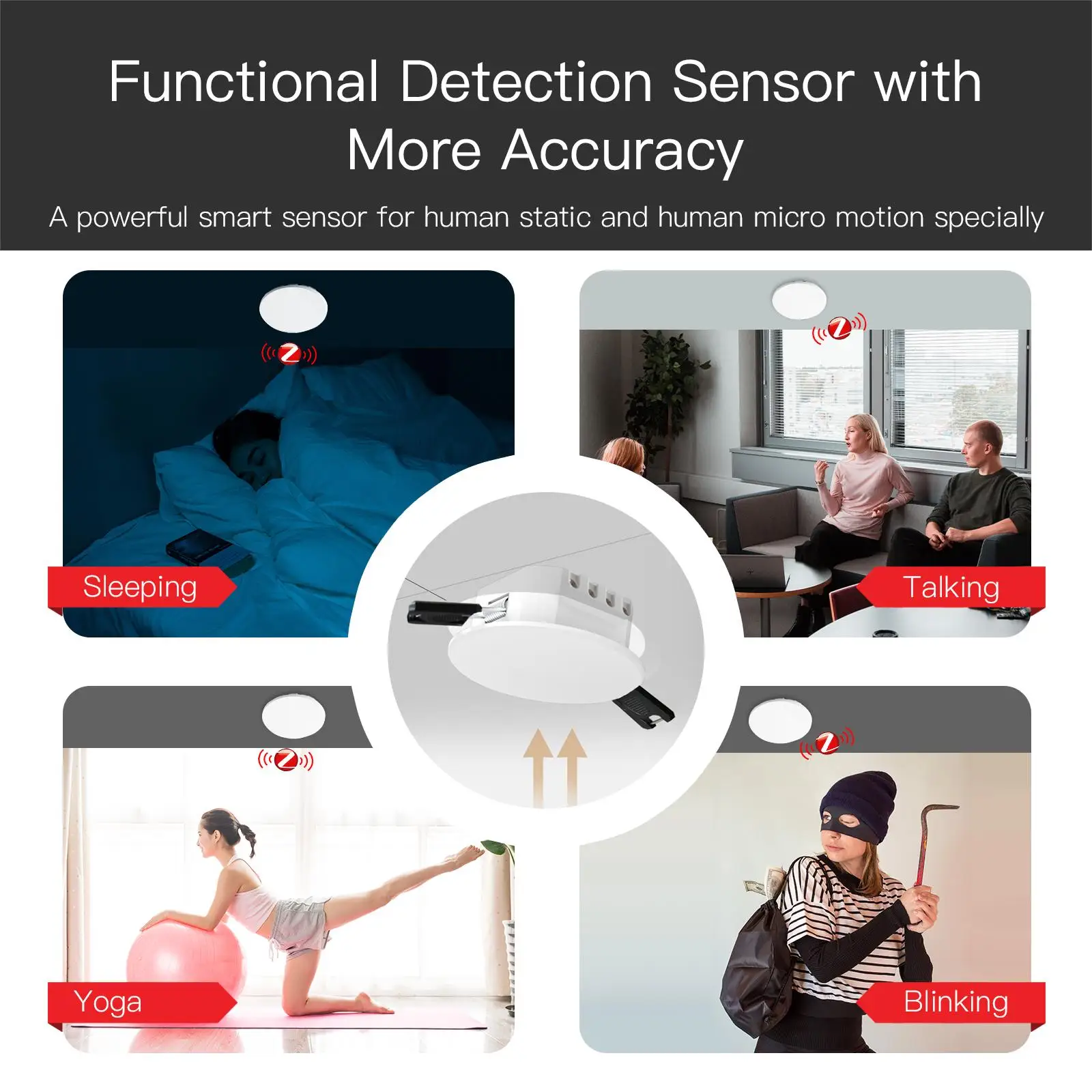 Tuya Smart ZigBee / WiFi Human - Smart Home Wiser 评论和价格