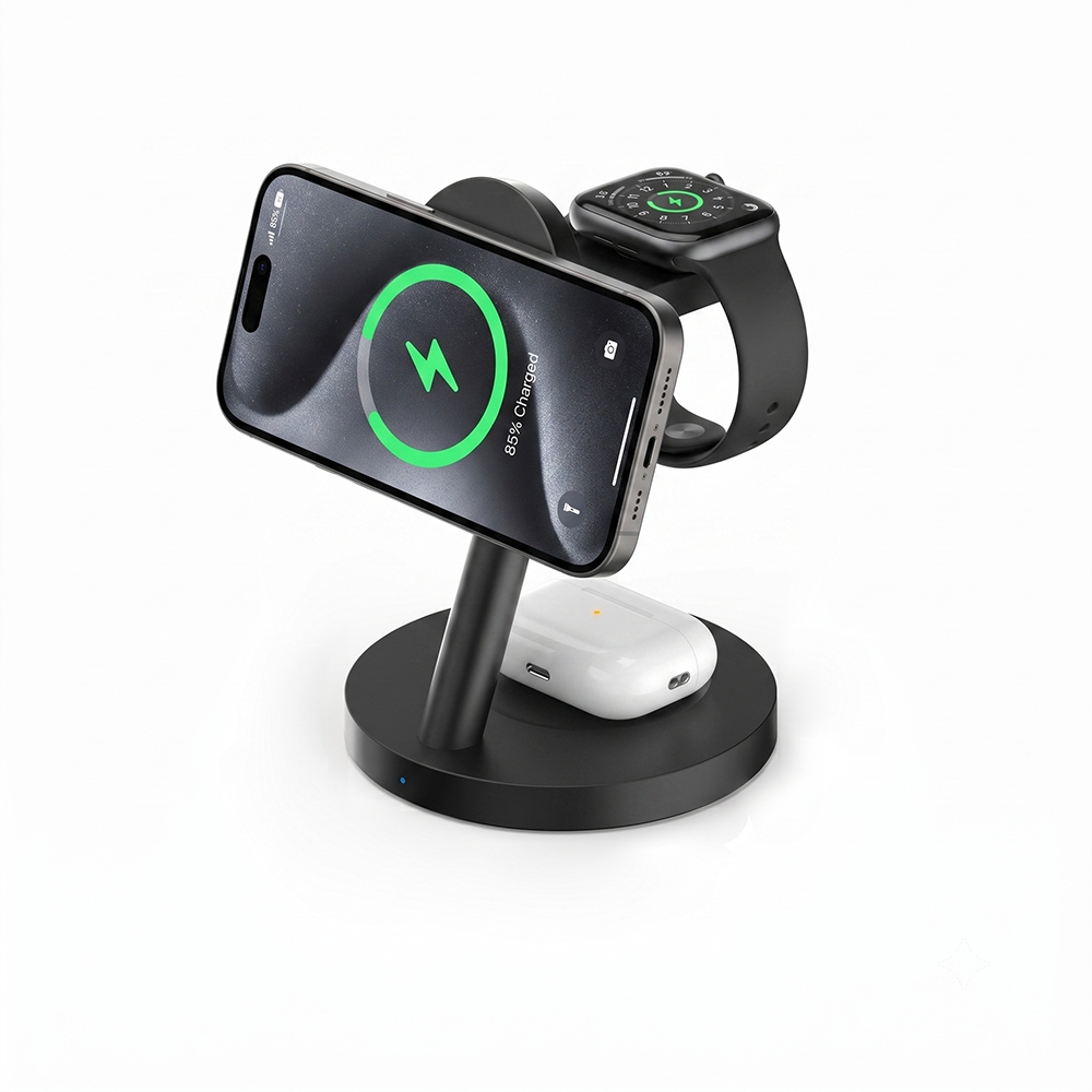 3in1 Qi2.2 25W Fast Wireless C - Smart Home Iot 评论和价格