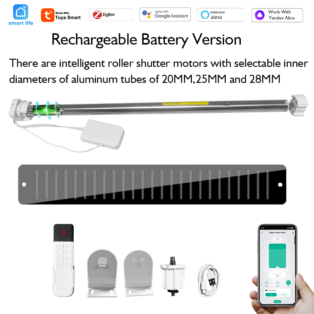 Tuya Zigbee Battery Shutter Ro - Smart Home Youtube 评论和价格