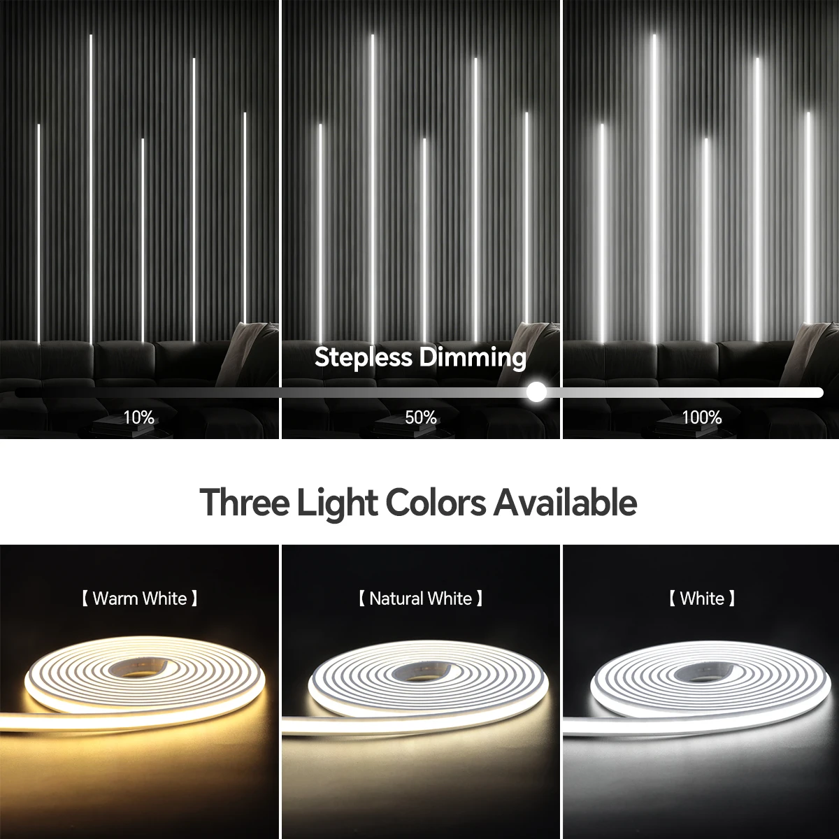 Zigbee Smart Neon COB LED Stri - Smart Home Youtube 评论和价格