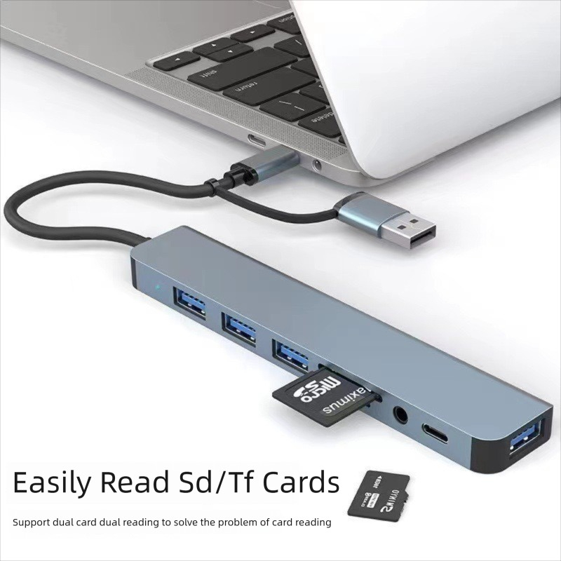 8 in 2 Port USB C Splitter USB - Smart Home Hub 2 评论和价格