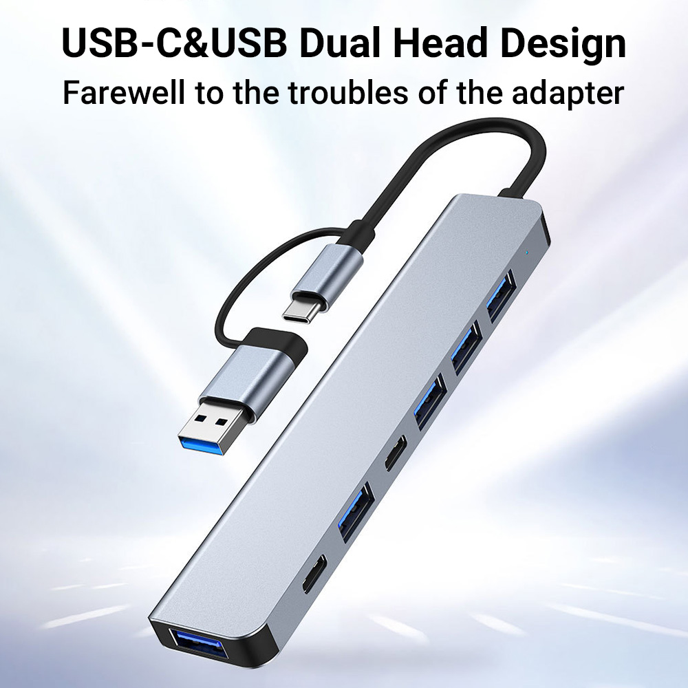 7 in 2 USB C Hub Expander Mult - Smart Home Hub 2 评论和价格