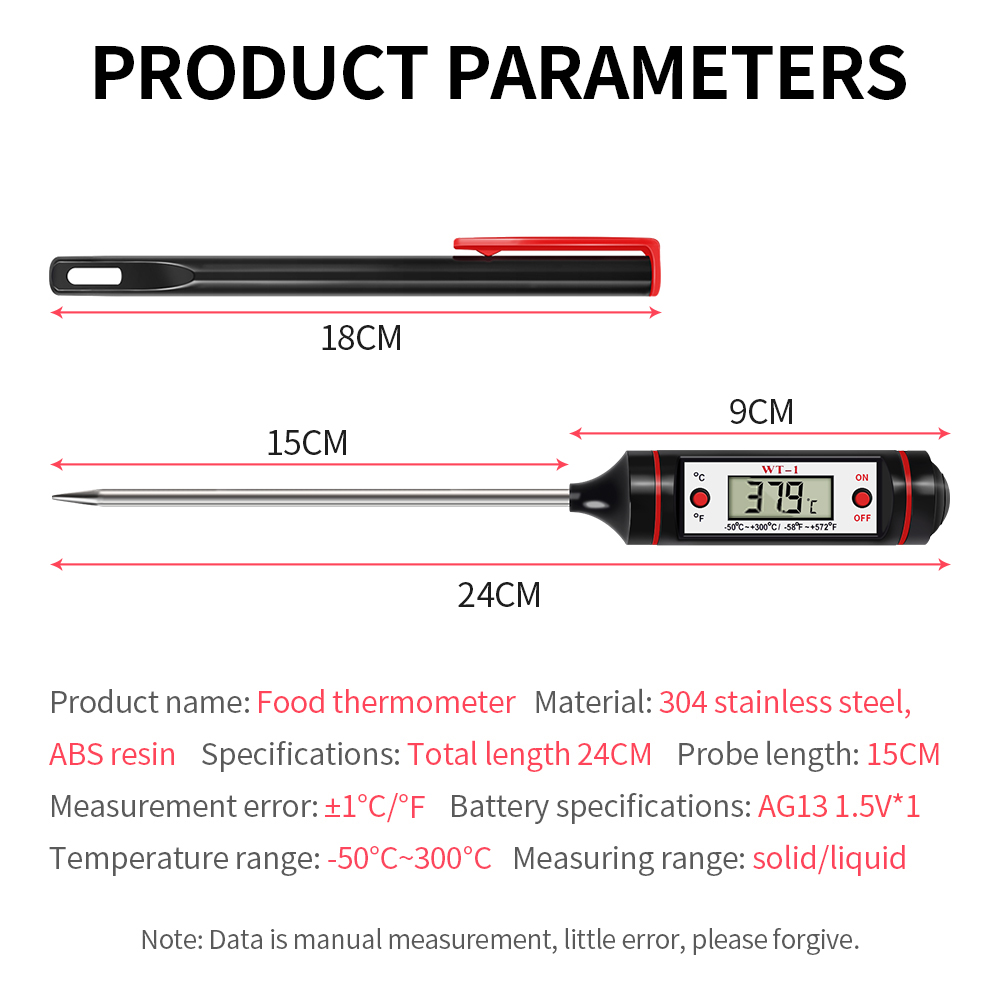 Digital Food Thermometer New M - Smart Home Utensils 评论和价格