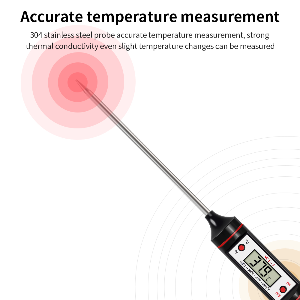 Digital Food Thermometer New M - Smart Home Utensils 评论和价格