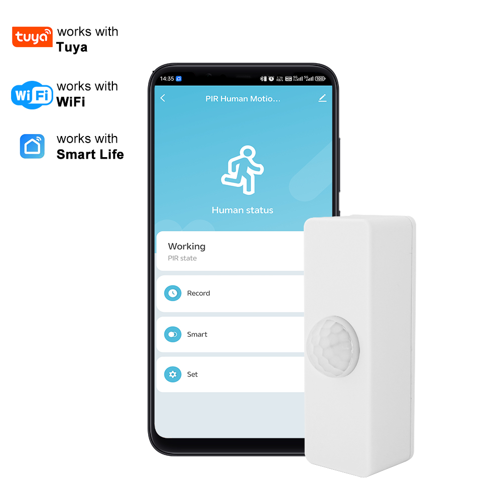 Tuya Smart PIR Motion Sensor S - Smart Home Monitor 评论和价格