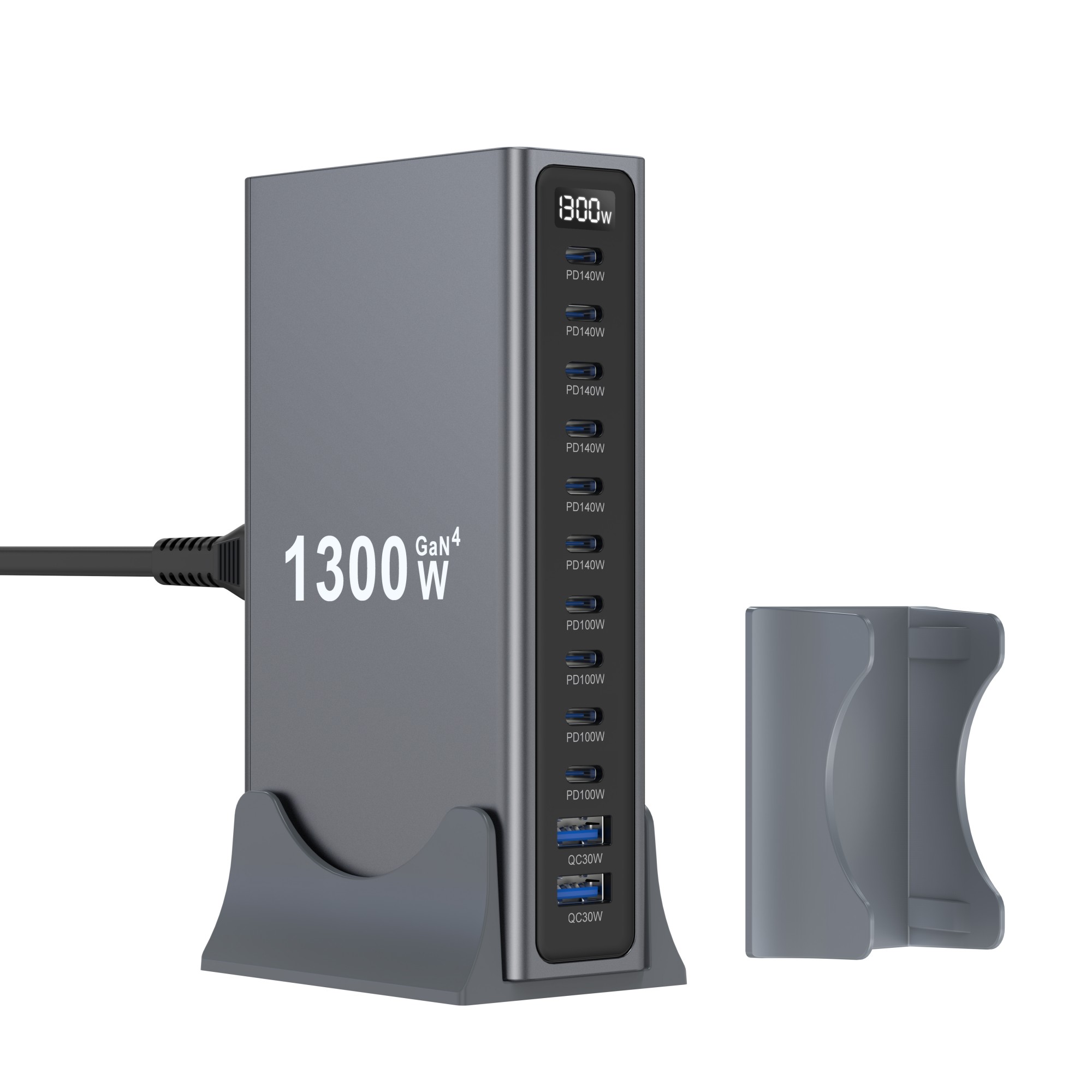 1300W GaN IV 12-Port USB C Cha - Smart Home Hub 2 评论和价格
