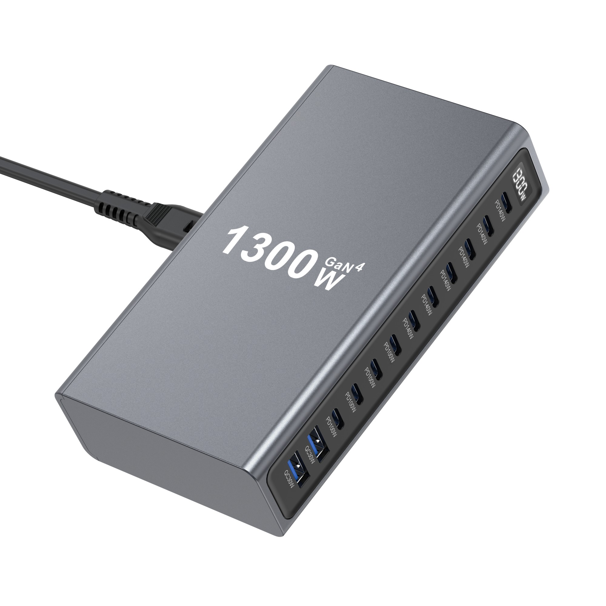 1300W GaN IV 12-Port USB C Cha - Smart Home Hub 2 评论和价格