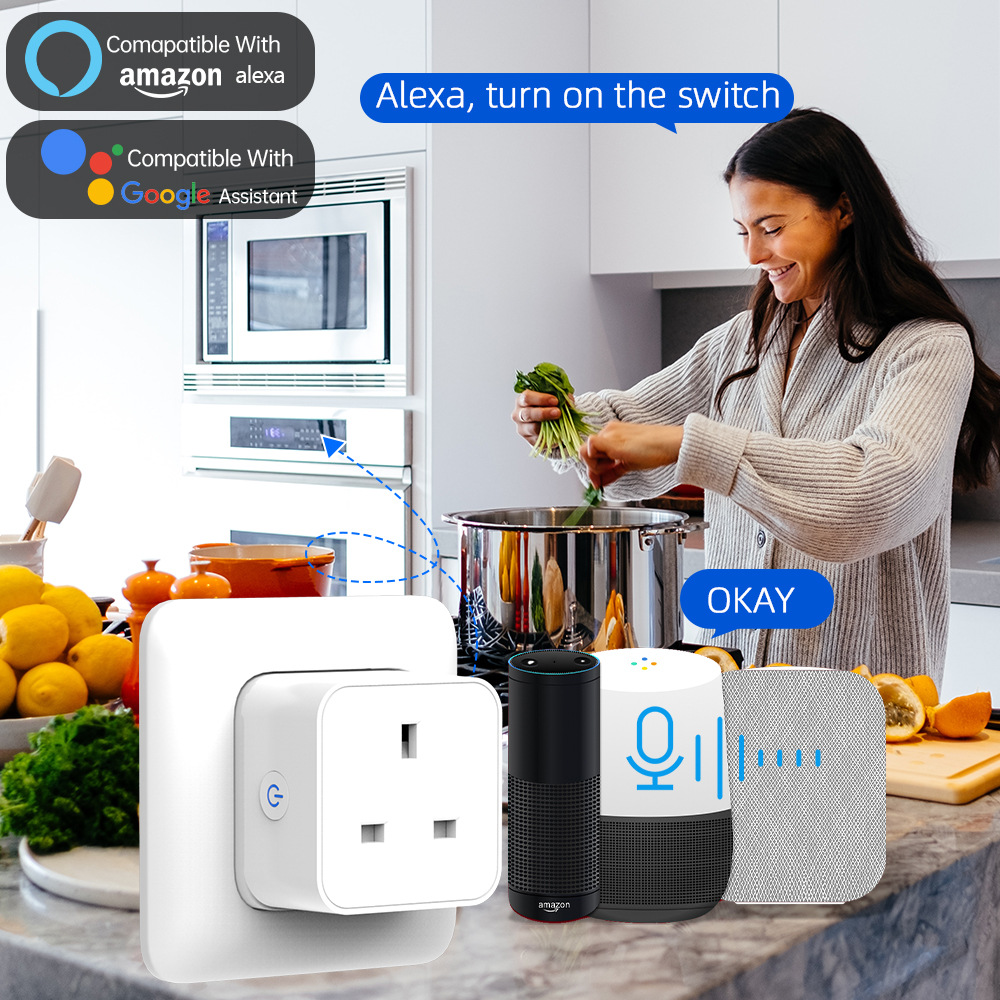 Tuya Smart Socket 16A/20A WiFi - Smart Home Wiser 评论和价格