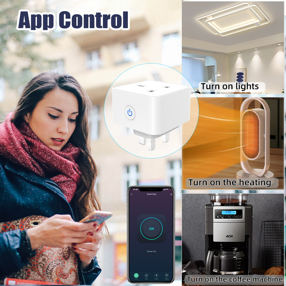 Tuya Smart Socket 16A/20A WiFi - Smart Home Wiser 评论和价格
