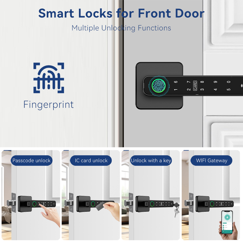 XSDTS Tuya Handle Fingerprint  - Smart Home Design 评论和价格