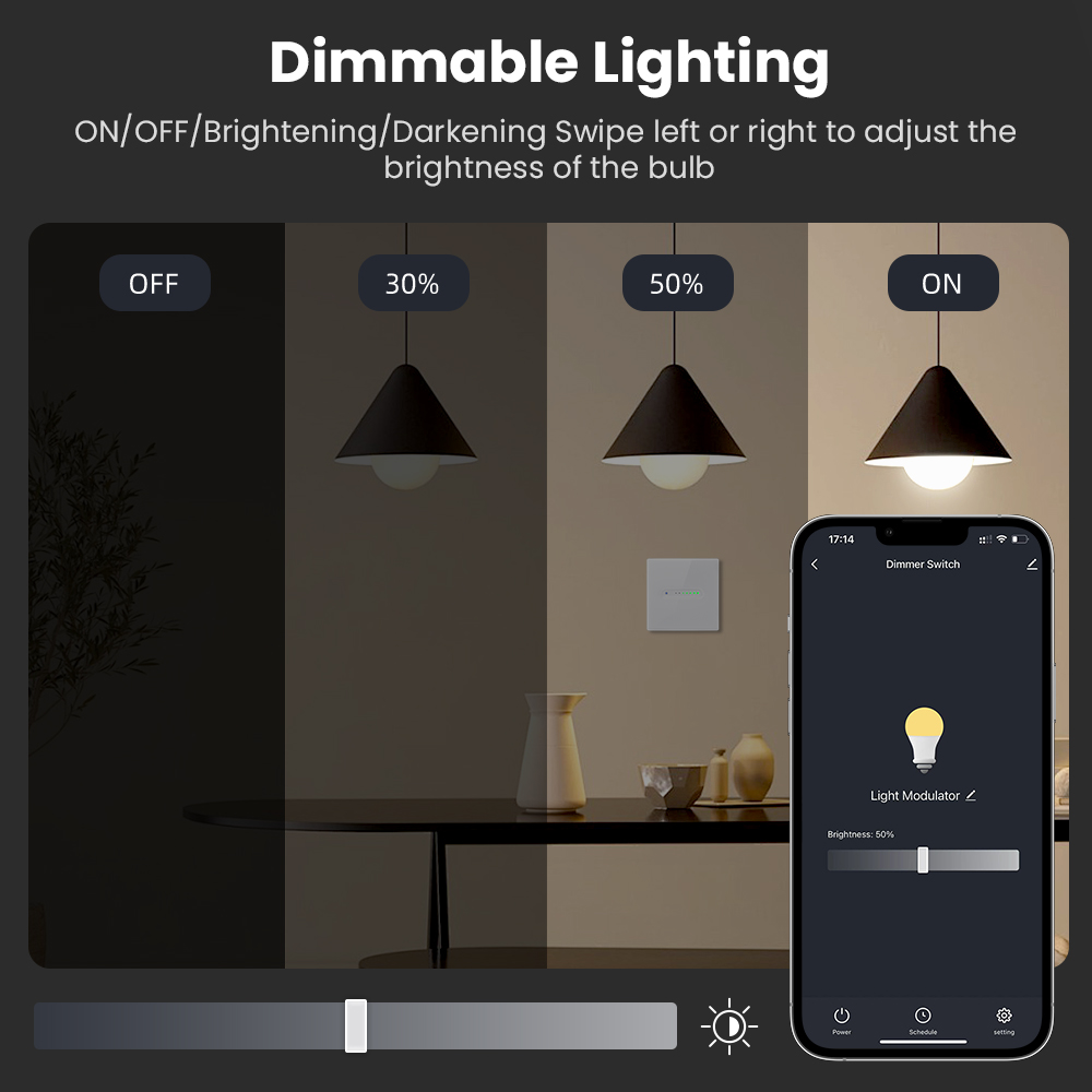 AVATTO WiFi 1/2 Gang Smart Dim - Smart Home Life 评论和价格