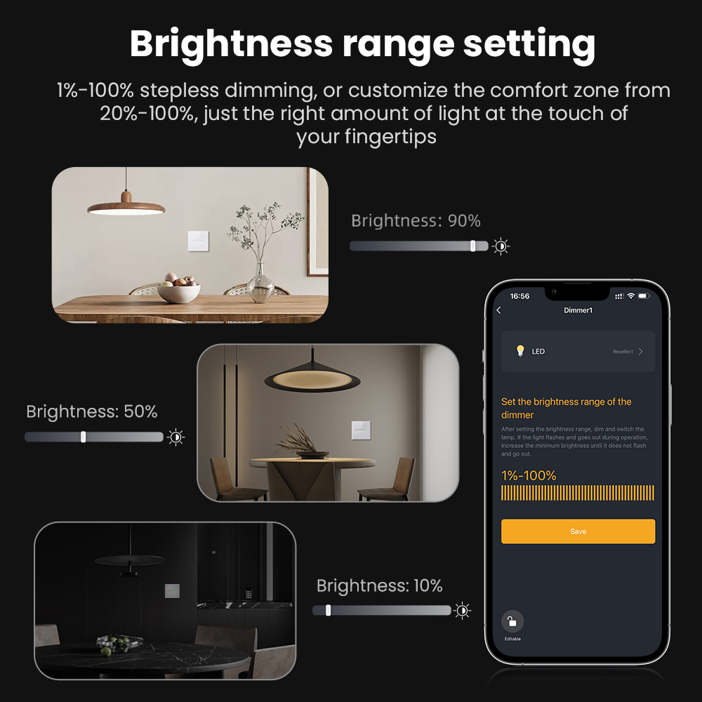AVATTO WiFi 1/2 Gang Smart Dim - Smart Home Life 评论和价格