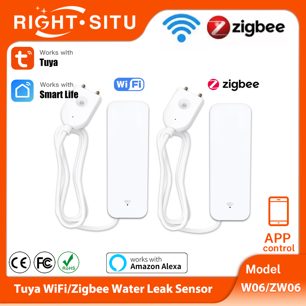 Tuya WiFi Zigbee Water Sensor  - Smart Home Features 评论和价格