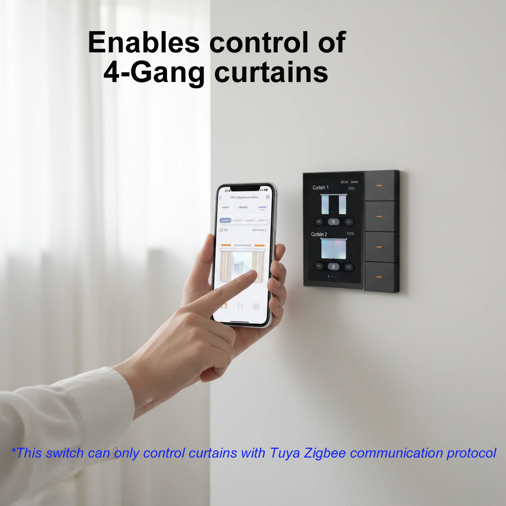 Tuya Zigbee Smart Switch 4 Gan - Smart Home Monitor 评论和价格