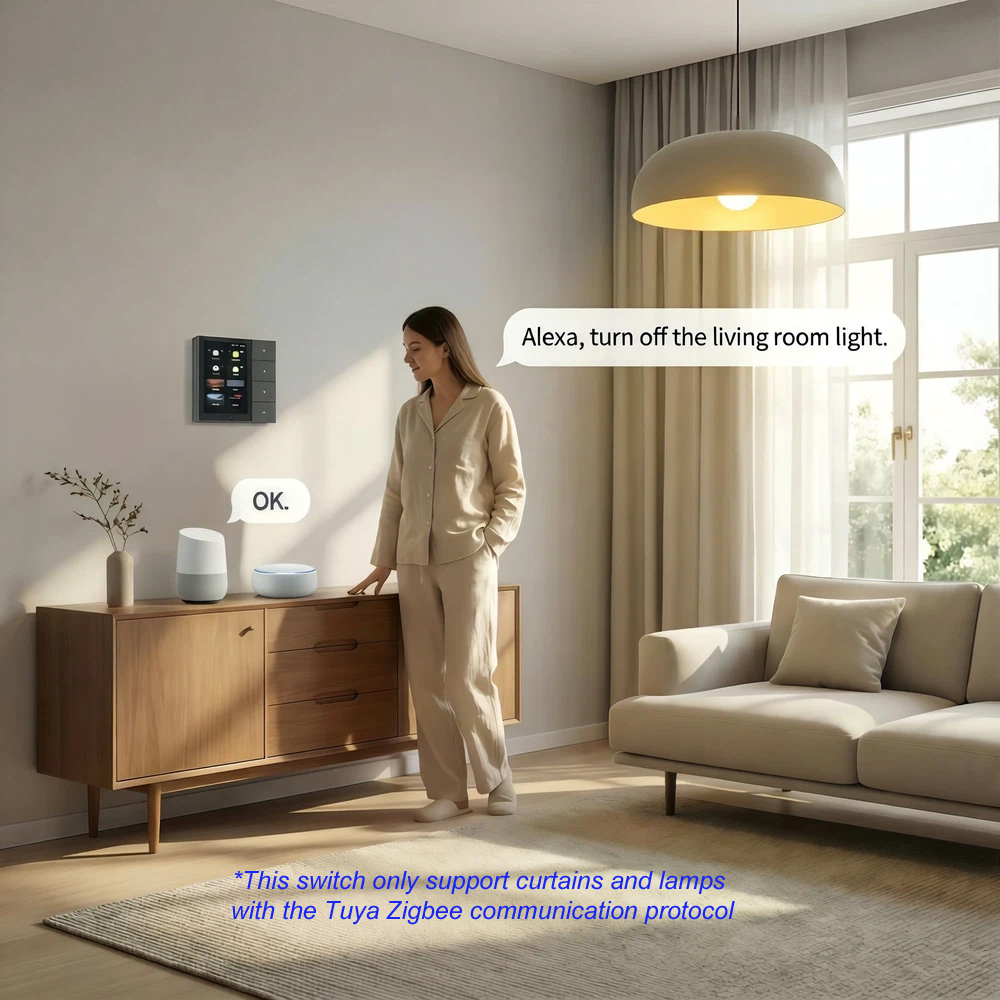 Tuya Zigbee Smart Switch 4 Gan - Smart Home Monitor 评论和价格