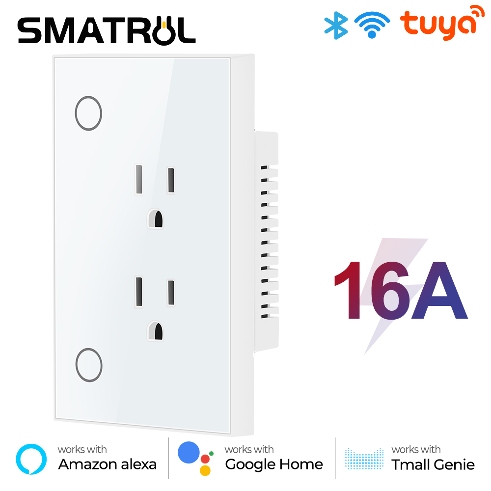 16A Tuya Wifi Socket Us Plug O - Smart Outdoor Plug 评论和价格
