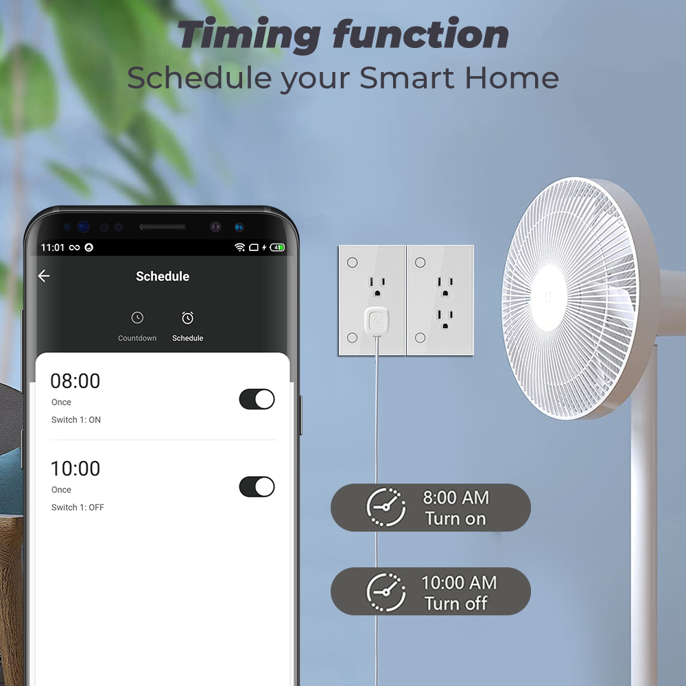16A Tuya Wifi Socket Us Plug O - Smart Outdoor Plug 评论和价格