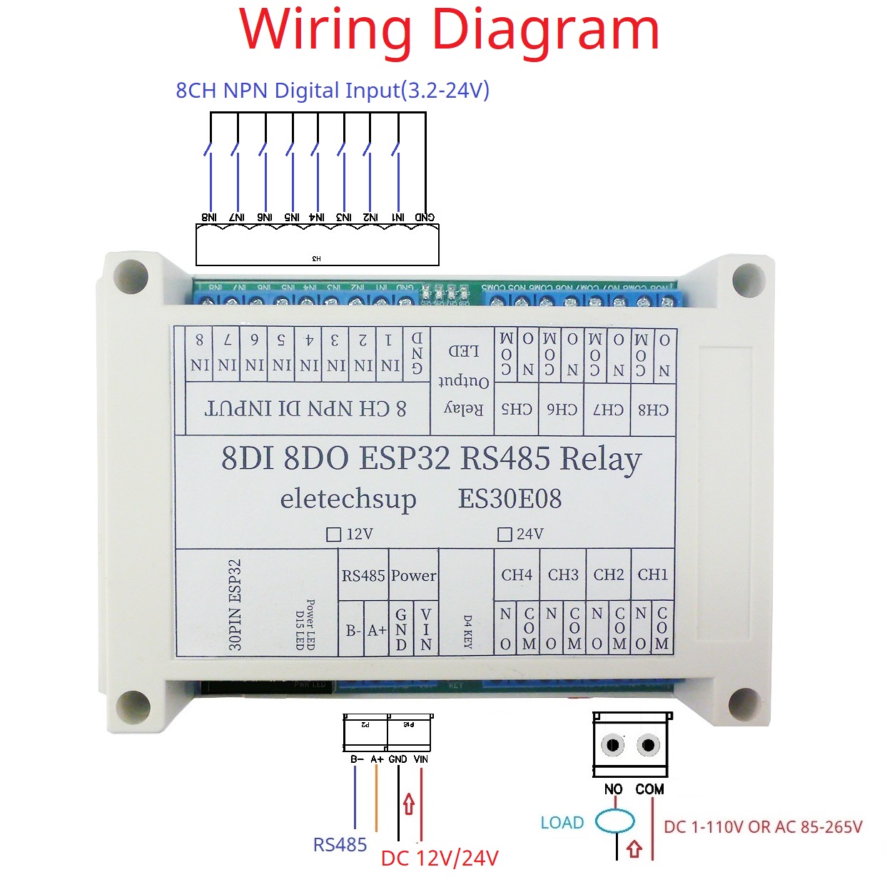 ESP32 8CH Programmable Relay M - Smart Home With Plc 评论和价格