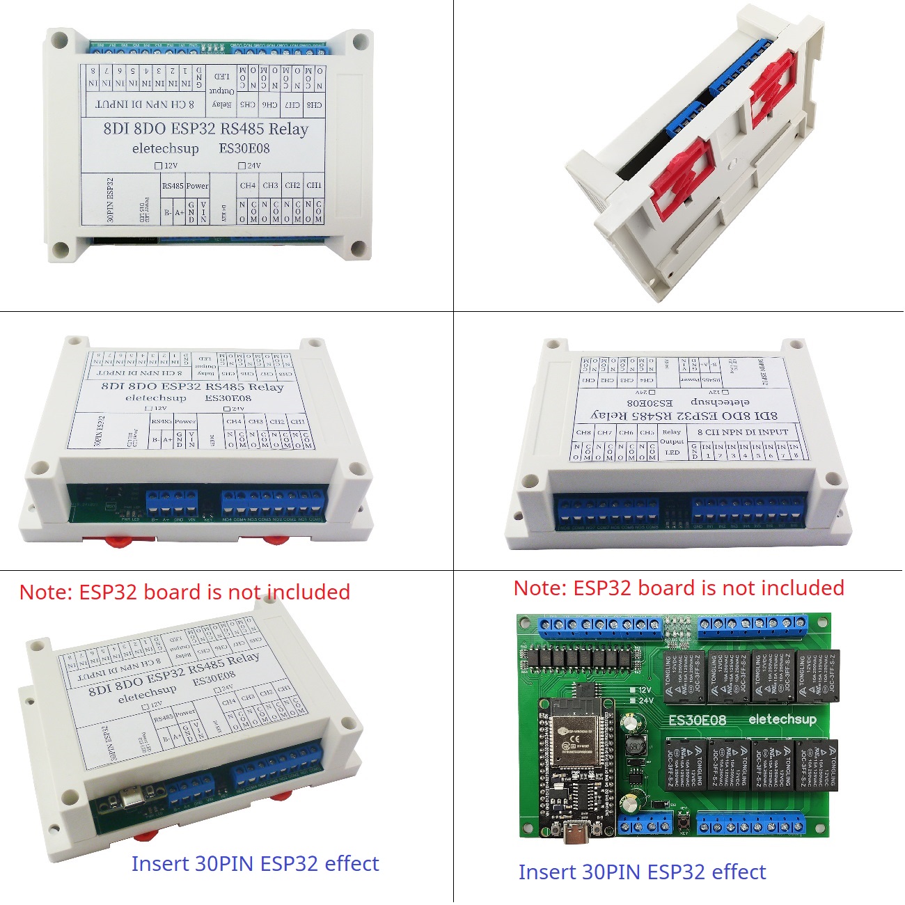 ESP32 8CH Programmable Relay M - Smart Home With Plc 评论和价格