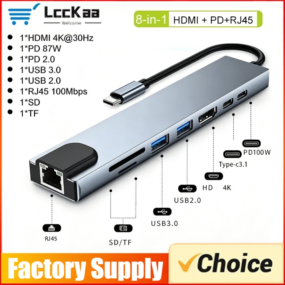8In1/2 7in1/2 USB C Hub Type C - Smart Home Hub 2 评论和价格