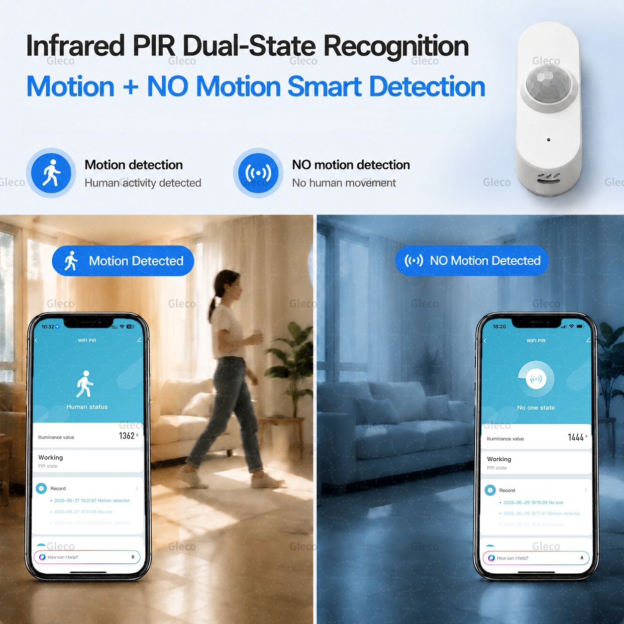 Tuya WiFi PIR Motion Sensor Sm - Smart Home Wiser 评论和价格