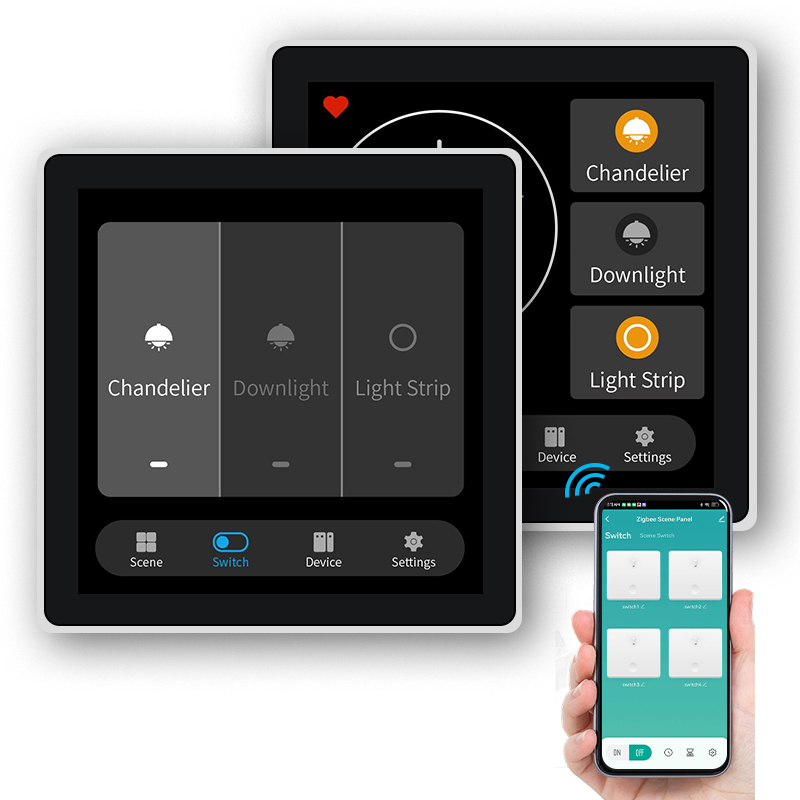 FUERS 4 Inch Touch Screen Mult - Smart Home Monitor 评论和价格