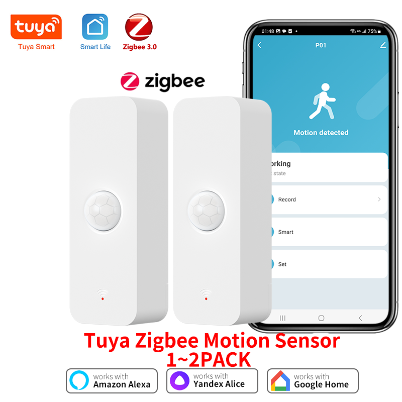 Tuya Zigbee 3.0 PIR Motion Sen - Smart Home Wiser 评论和价格
