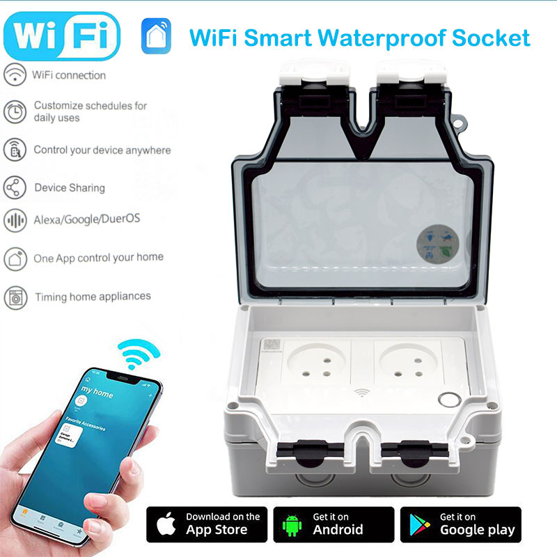 16A Smart Socket IP66 Waterpro - Smart Outdoor Plug 评论和价格