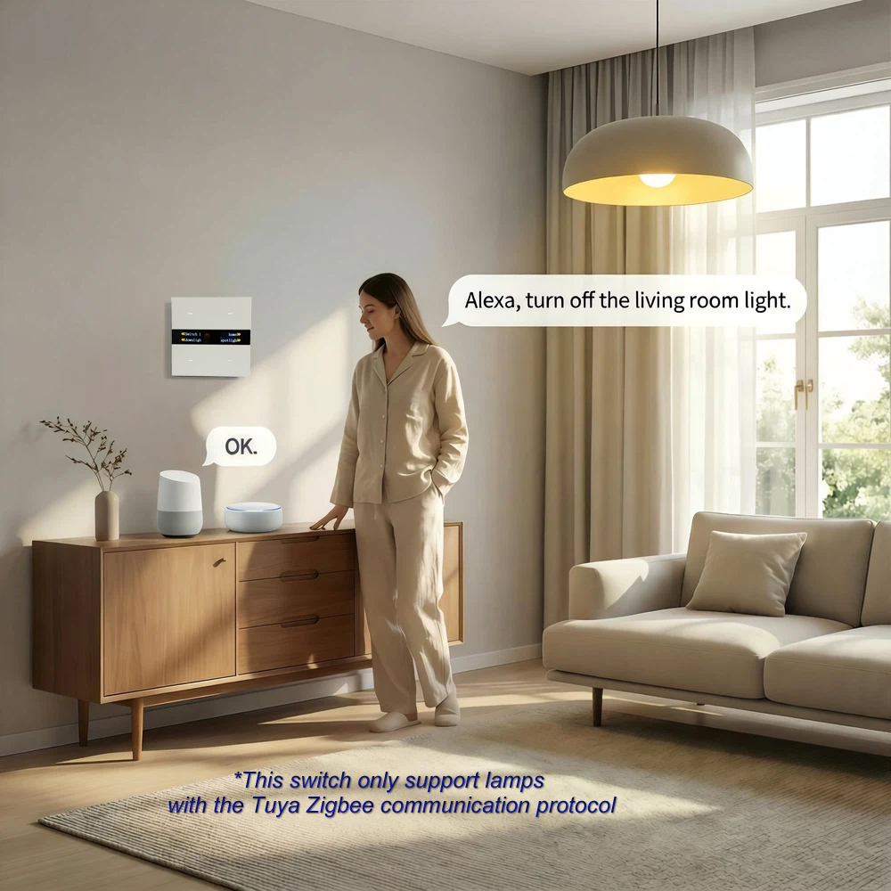 M8 Pro Zigbee Smart Switch Pan - Smart Home Monitor 评论和价格