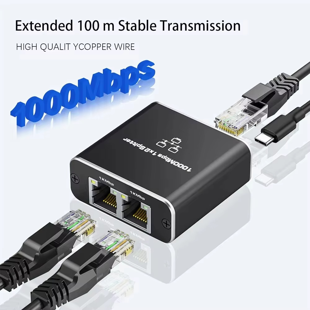 Network Splitter 1000Mbps Hub  - Smart Home Hub 2 评论和价格