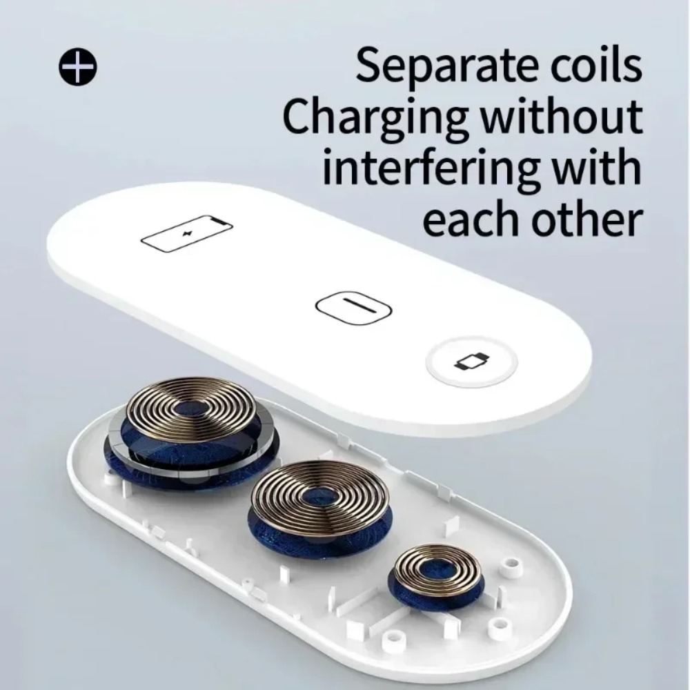 3-in-1 Wireless Charging Pad F - Smart Home Iot 评论和价格