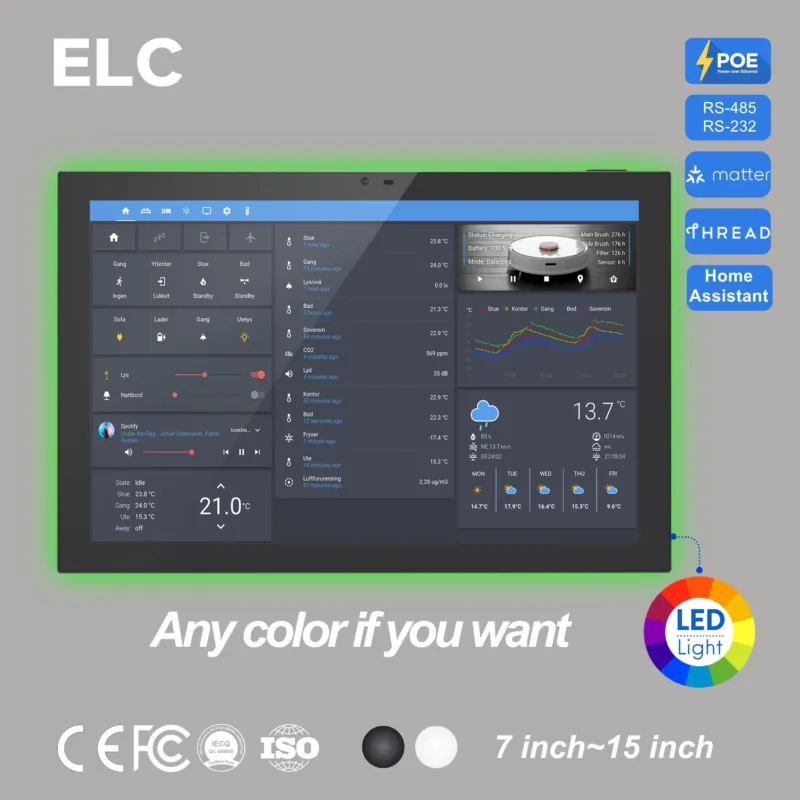 Home Assistant 10.1 Inch Andro - Smart Home Panel 评论和价格