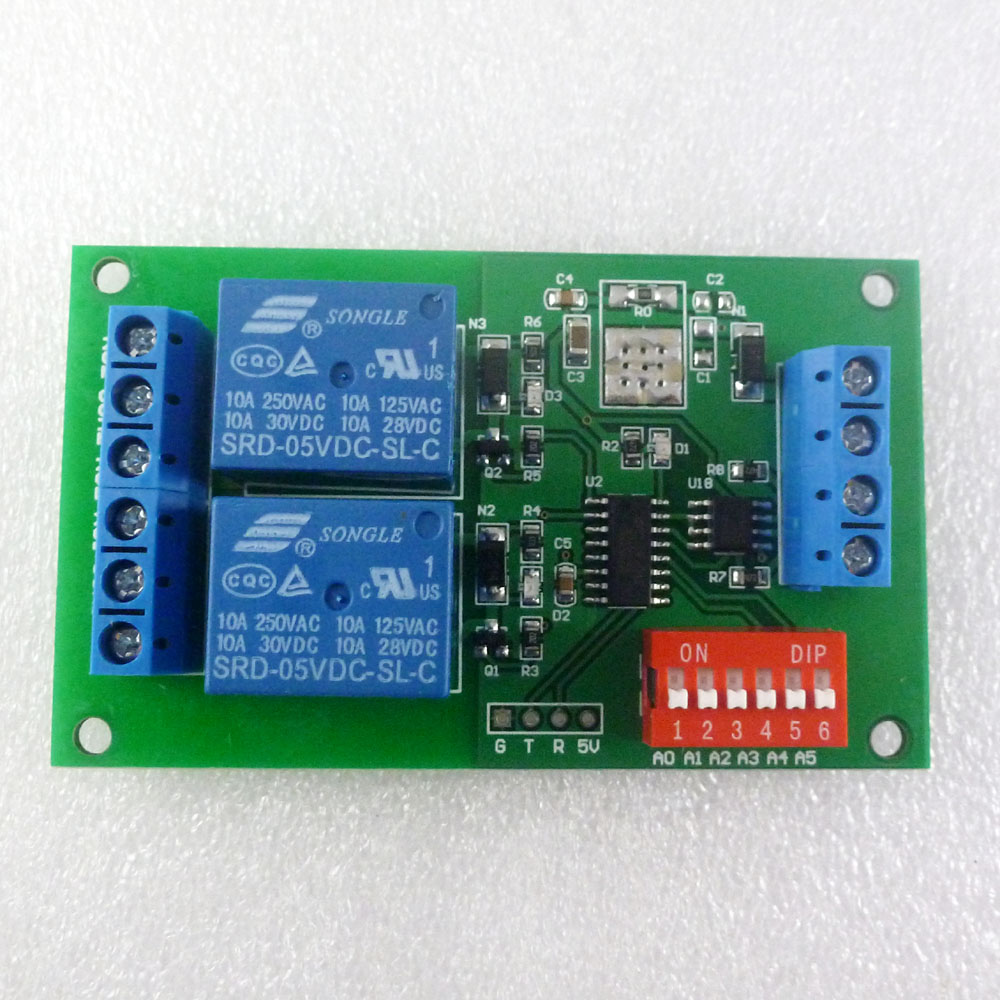 2 Channel Modbus RTU Relay Mod - Smart Home With Plc 评论和价格