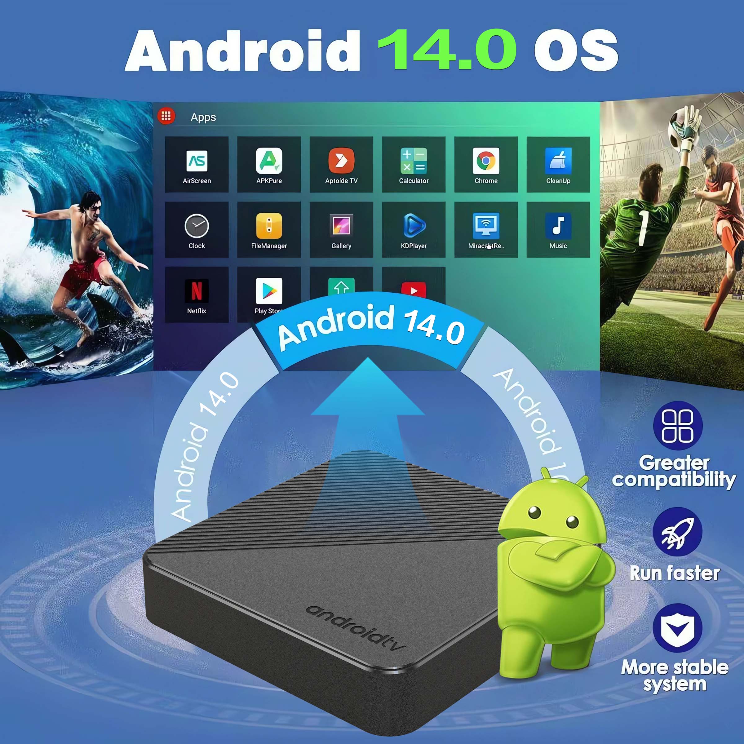 Android14 TV Box Smart Home Th - Smart Home Youtube 评论和价格