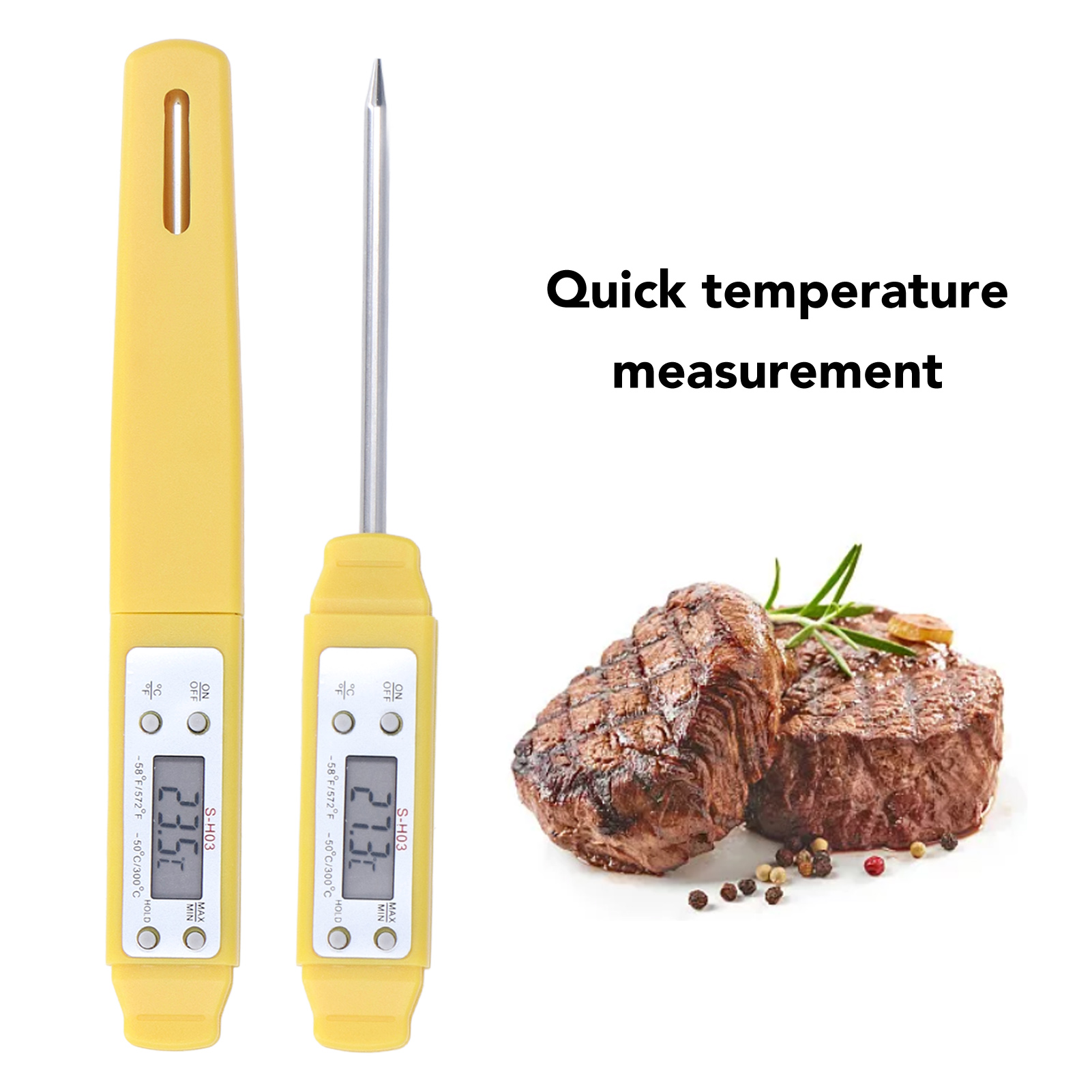 Digital Food Thermometer Autom - Smart Home Utensils 评论和价格