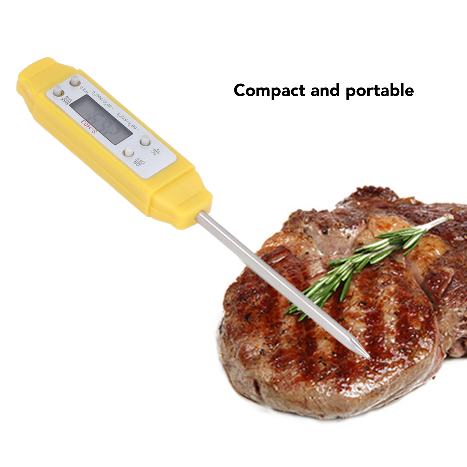 Digital Food Thermometer Autom - Smart Home Utensils 评论和价格