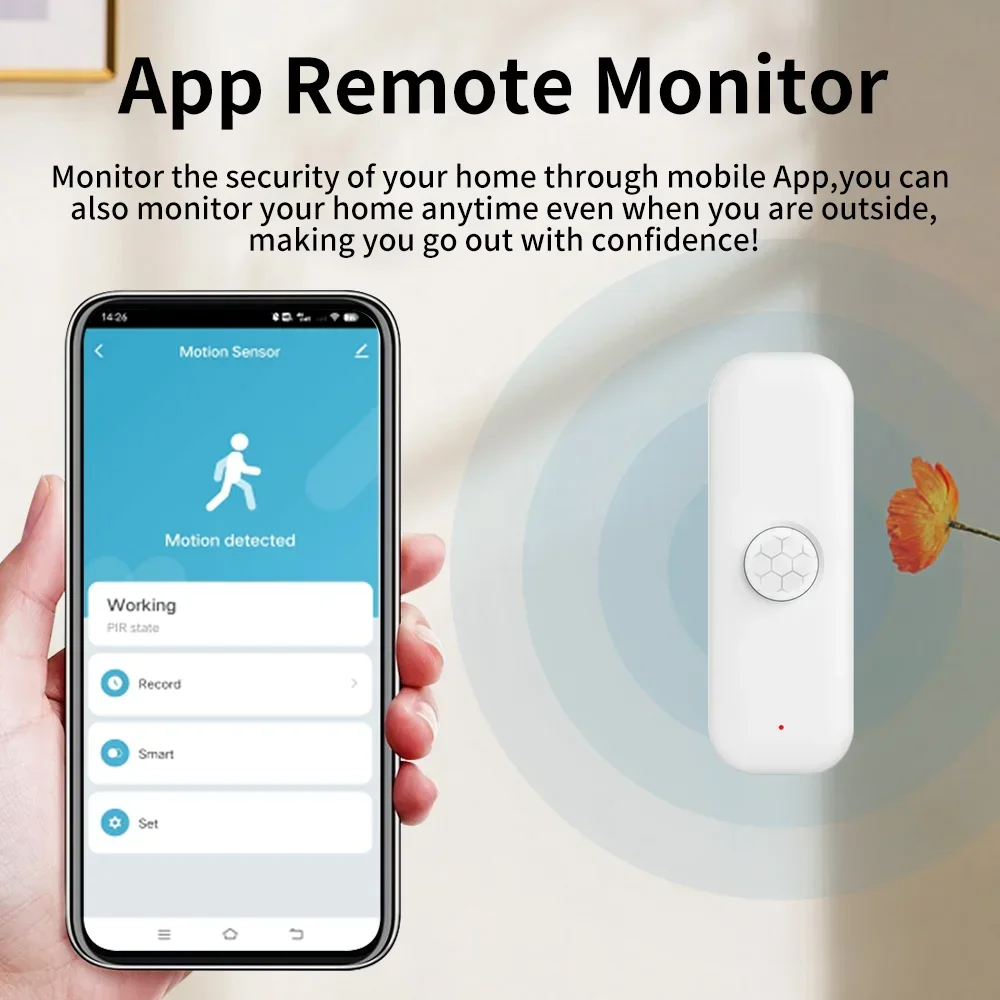 Tuya WiFI Motion Sensor PIR Sm - Smart Home Wiser 评论和价格
