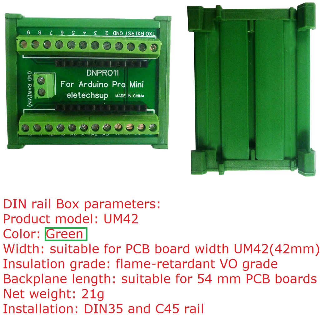 DIN Rail Mount Terminal Block  - Smart Home With Plc 评论和价格