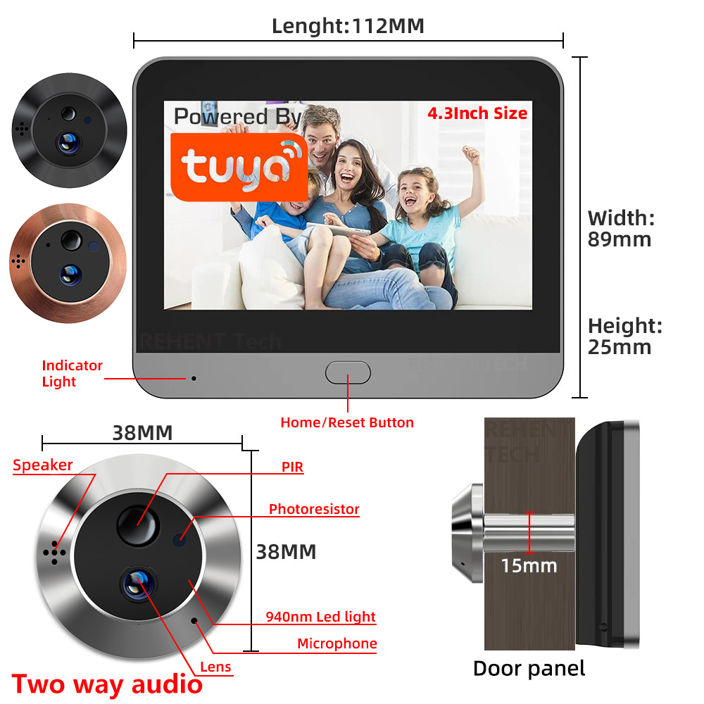 Mini Two Way Audio 3MP Tuya Sm - Smart Home Wiser 评论和价格